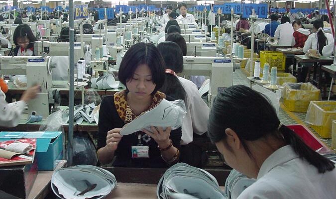 Klädfabrik i Vietnam